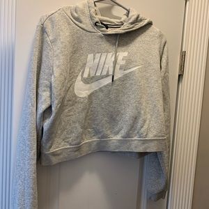 Nike crop hoodie